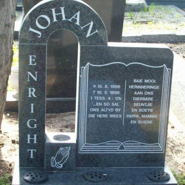 ENRIGHT Johan 1986-1996
