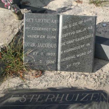ESTERHUIZEN Dirk Jacobus 1907-1974