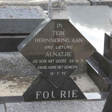 FOURIE Alnatjie 1971-1972
