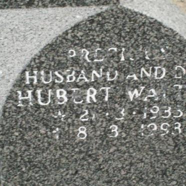 FOUCHE Hubert Walter 1933-1993