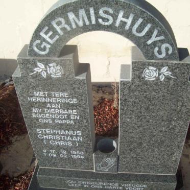 GERMISHUYS Stephanus Christiaan 1958-1994