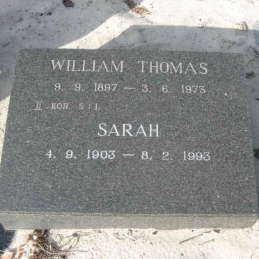 GUMMOW William Thomas 1897-1973 &amp; Sarah 1903-1993