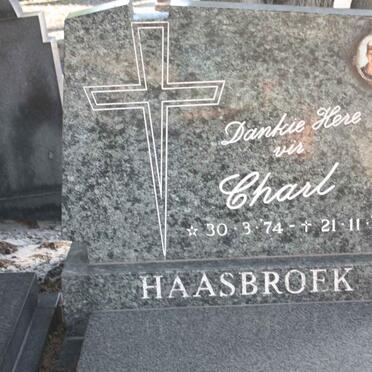 HAASBROEK Charl 1974-1993 :: HAASBROEK Gideon 1942-1996