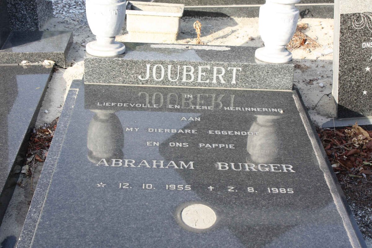 JOUBERT Abraham Burger 1955-1985