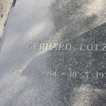 LOTZ Gerhard 1914-1974