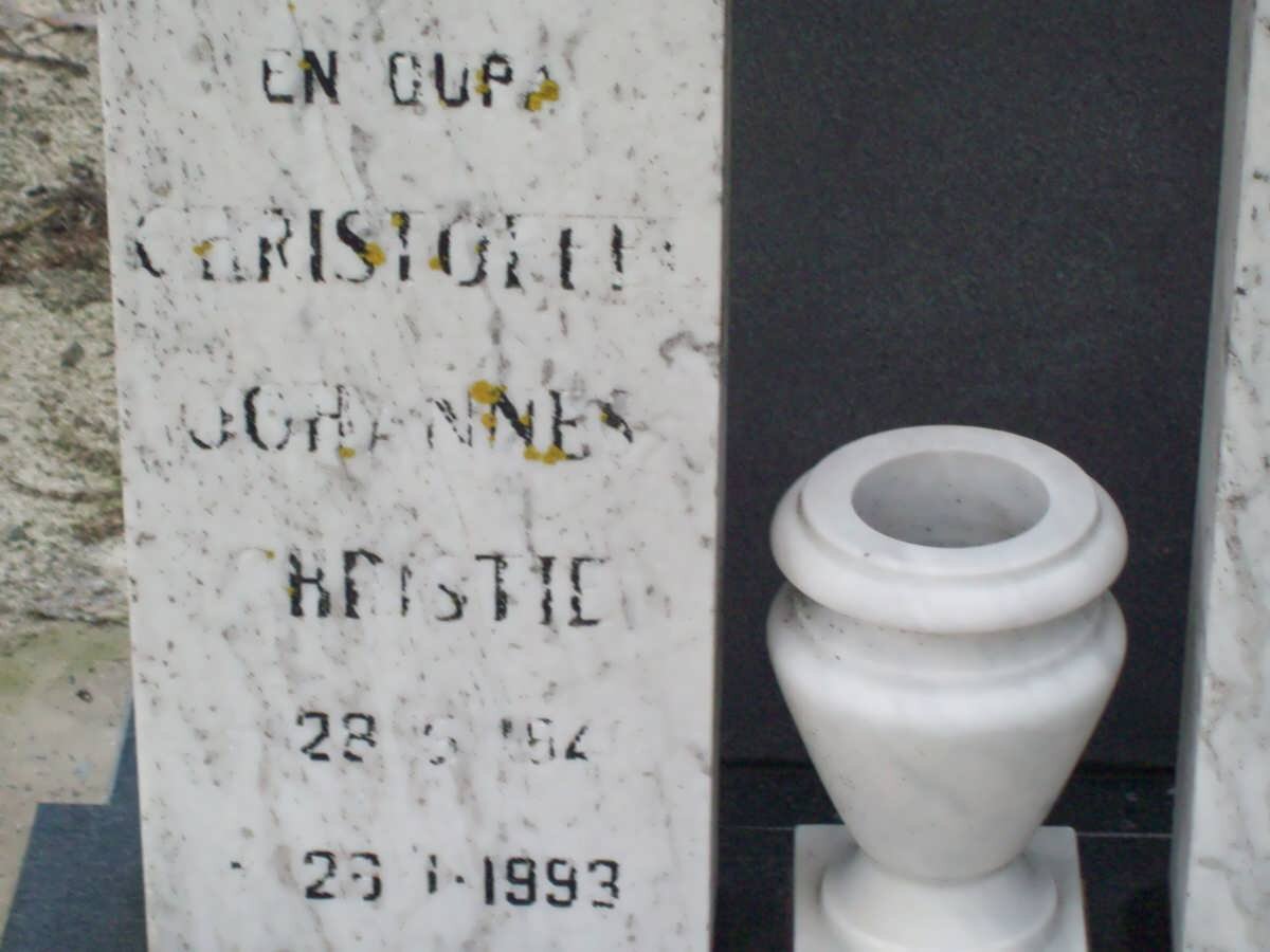 LAMBRECHTS Christofer Johannes Christie 194?-1993