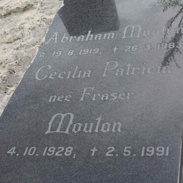 MOUTON Abraham 1919-1983 &amp; Cecilia Patricia FRASER 1928-1991