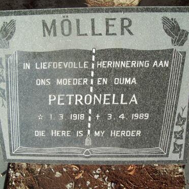 MÖLLER Petronella 1918-1989