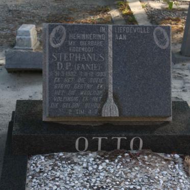 OTTO Stephanus D.P. 1932-1993