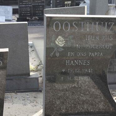 OOSTHUIZEN Hannes 1941-1980