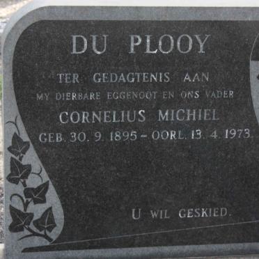 PLOOY Cornelius Michiel, du 1895-1973