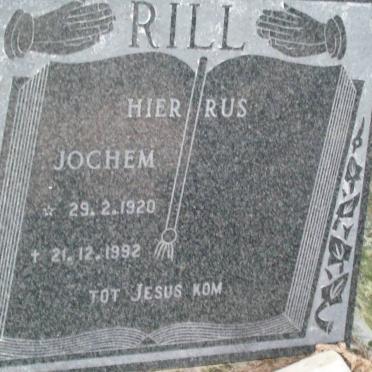 RILL Jochem 1920-1992