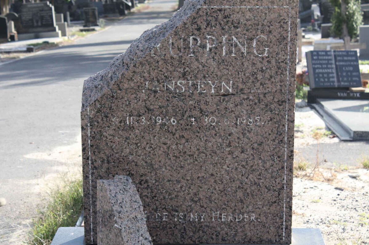 RUPPING Jan Steyn 1946-1985