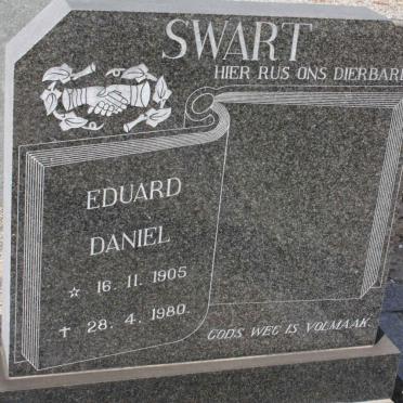 SWART Eduard Daniel 1905-1980