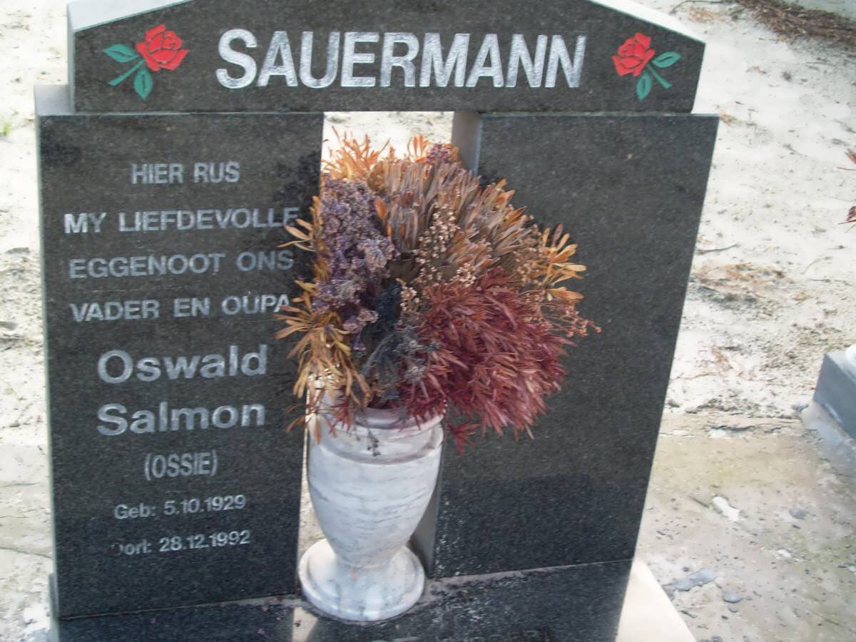 SAUERMANN Oswald Salmon 1929-1992