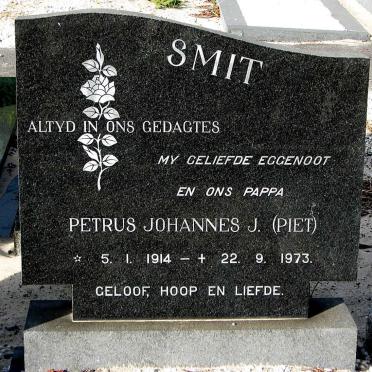 SMIT Petrus Johannes J. 1914-1973