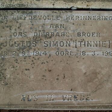 SIMON Justus 1914-1964