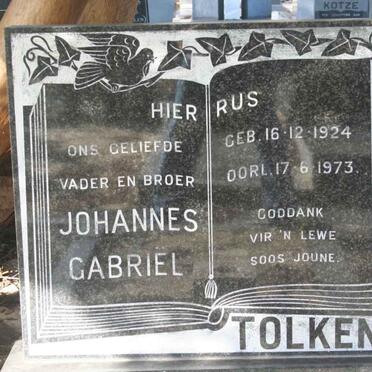 TOLKEN Johannes Gabriel 1924-1973