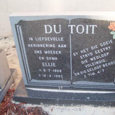 TOIT Ellie, du 1908-1993