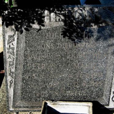 THERON Jacobus Petrus 1900-1980 &amp; Dorothea Maria 1919-1993