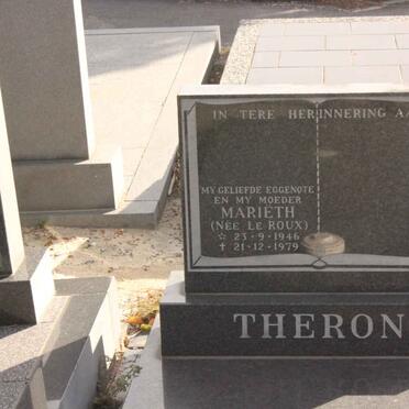 THERON Marieth nee LE ROUX 1946-1979
