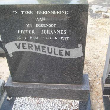 VERMEULEN Pieter Johannes 1923-1972