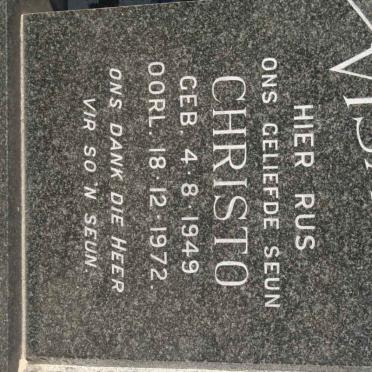 VISAGIE Christo 1949-1972