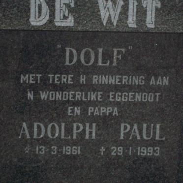 WIT Adolph Paul, de 1961-1993