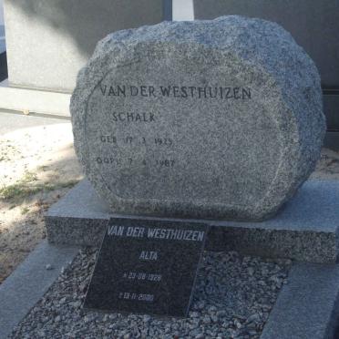 WESTHUIZEN Schalk, van der 1925-1987 &amp; Alta 1928-2000