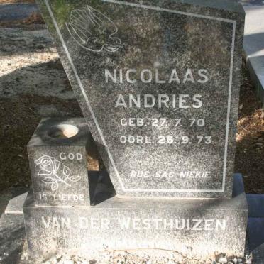 WESTHUIZEN Nicolaas Andries, van der 1970-1973