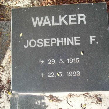 WALKER Josephine F. 1915-1993