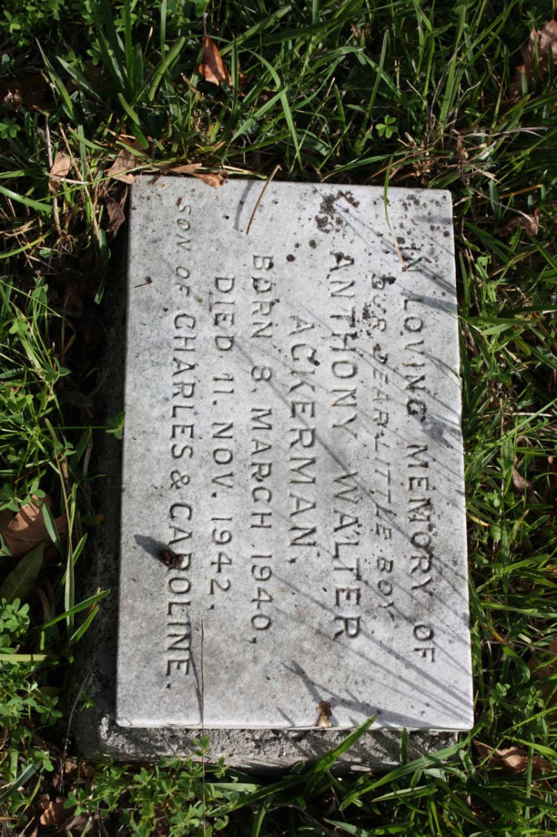 ACKERMAN Anthony Walter 1940-1942