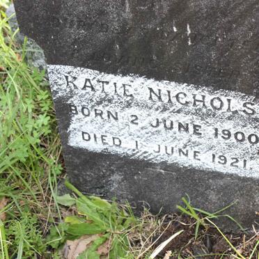 NICHOLS Katie 1900-1921