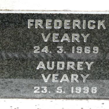 VEARY Frederick -1969 &amp; Audrey -1998