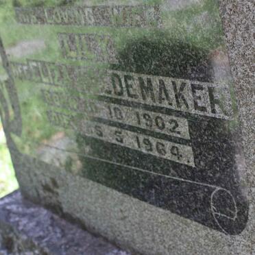 DANIELS Daniel Josiah 1898-1950 &amp; Eliza HOEDEMAKER 1902-1964