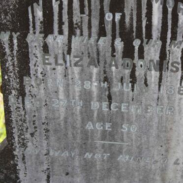 ADONIS Eliza 1886-1936