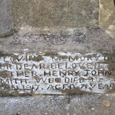 SMITH Henry John -1917