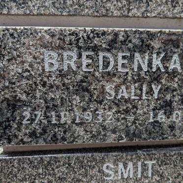 BREDENKAMP Sally 1932-2008