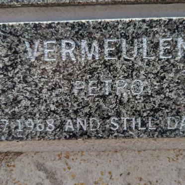 VERMEULEN Petro 1968-