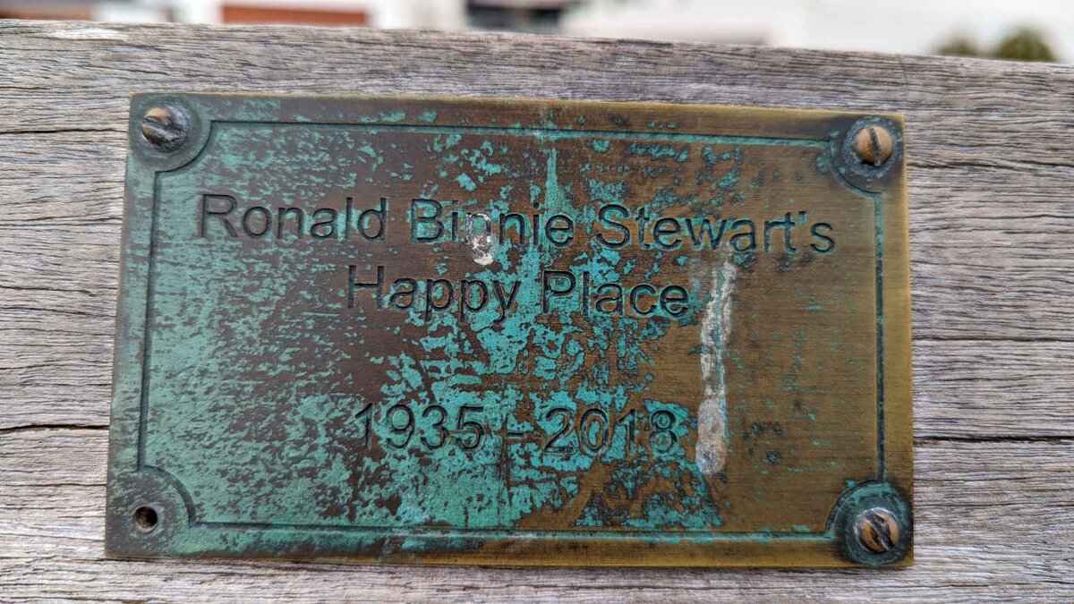 STEWART Ronald Binnie 1935-2018