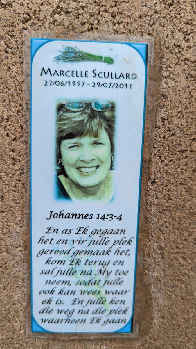 SCULLARD Marcelle 1957-2011