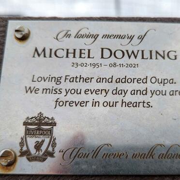 DOWLING Michel 1951-2021