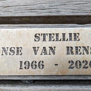 RENSBURG Stellie, Janse van 1966-2020