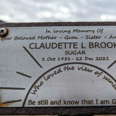 BROOKS Claudette L. 1951-2021