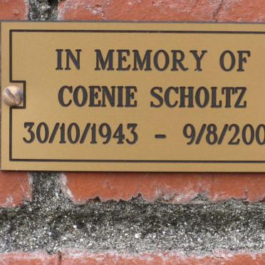 SCHOLTZ Coenie 1943-2006