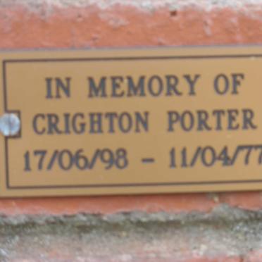 PORTER Crighton 1898-1977