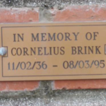 BRINK Cornelius 1936-1995