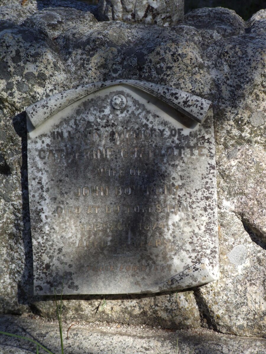 BOWREN Catherine Charlotte -1874