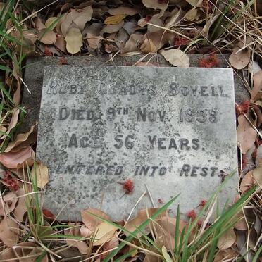 BOVELL Ruby Gladys -1938