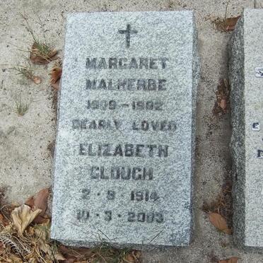 CLOUGH Elizabeth 1914-2003 :: MALHERBE Margaret 1909-1992